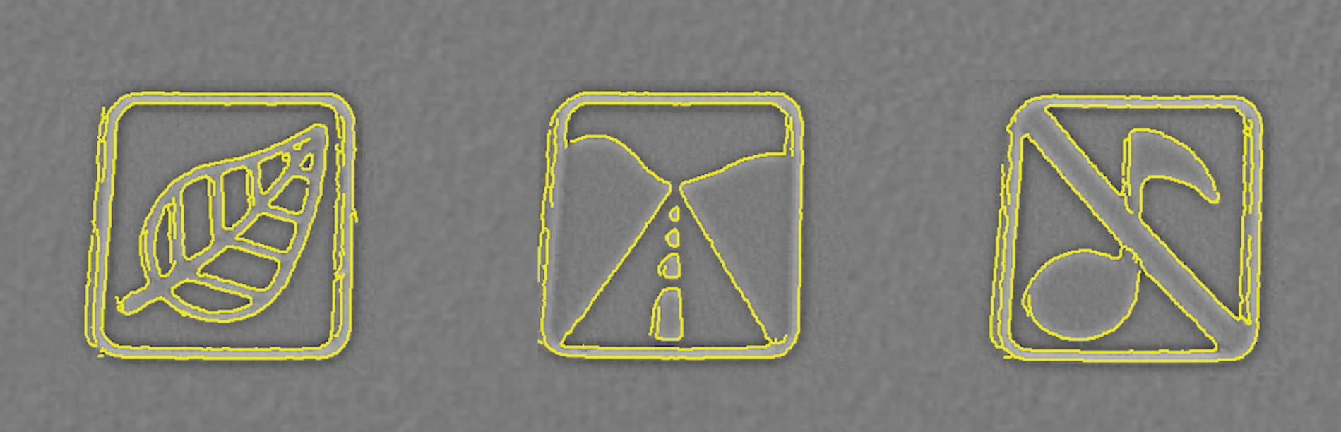 SYMBOLS Lettering process - Symbols