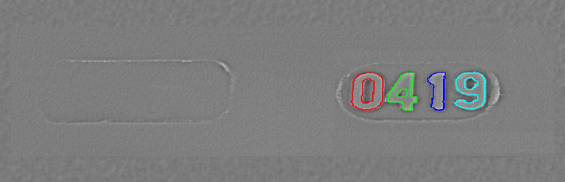 MISSING STAMP Lettering process - Missing Stamp Detection